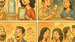 Piada: O homem descobriu o vidro...