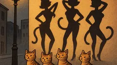 Piada: À noite, pardas viram gatas