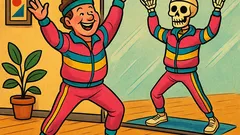 Piada: A vantagem de se exercitar todo dia...