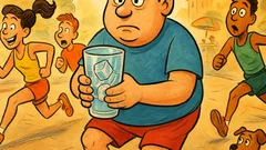 Piada: Eu não corro porque...