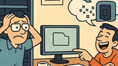 Piada: Backup não encontrado… Ha! Ha! Ha!