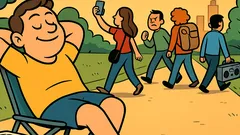 Piada: Gosto de longas caminhadas...