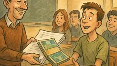 Piada: Professor de português aplica a prova