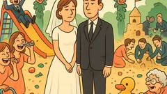 Piada: Casamento é o fim das criancices