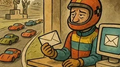 Piada: E-mail do Rubinho Barrichello: último.lugar...