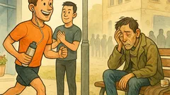 Piada: É melhor ser rico e saudável...