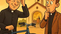 Anedota: Um padre encontra um pastor...
