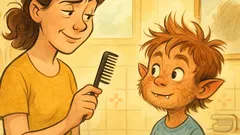 Piada: Mamãe, mamãe! O que é lobisomem?