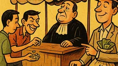 Piada: Sabe qual é o jeito de enriquecer?