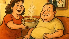 Piada: O casamento é catalisador do peso