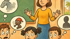 Piada: A professora pergunta ao Pedrinho...