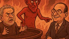 Piada: Lula morre e vai ao inferno