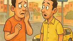 Piada: Não posso ouvir uma buzina...