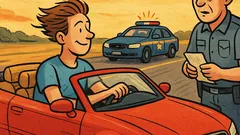 Anedota: Um Audi, uma sirene, um medo