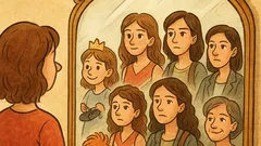 Anedota: aos 3 anos, ela vê rainha