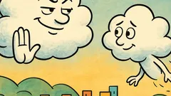 Piada: O que uma nuvem falou?