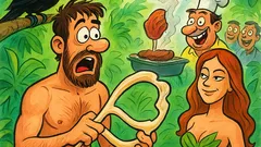 Piada: A mulher foi feita da costela...