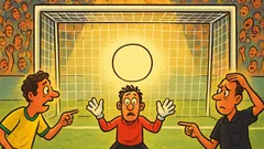 Piada: O que fica no gol?