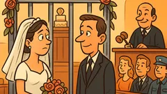 Anedota: O casamento é prisão perpétua...