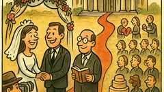 Piada: Casamento é a causa do divórcio