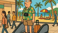 Piada: E aí, Manoel, como foi a viagem?