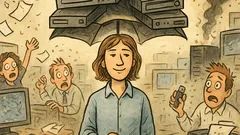 Piada: Abençoados os pessimistas; fizeram backups